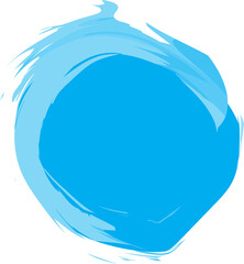 Abstract Blue Paint Stroke: Energetic, Modern Background Design Element