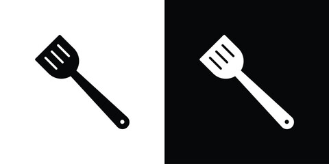 Spatula icon, vector flat icon. Flat illustration.