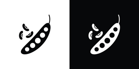 Legume icon, vector flat icon. Flat illustration.