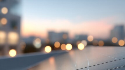 Blurred Urban Background With Bokeh Lights Ideal For Website Headers, Banners, Posters, And Social Media Visuals