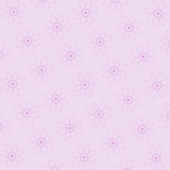 Blush Bloom – Soft Floral Seamless Pattern 
