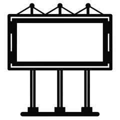 billboard vector icon