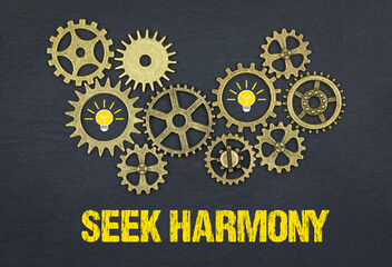 Seek Harmony	
