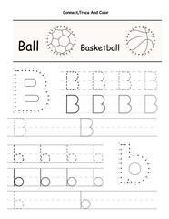 Printable Alphabet Tracing Worksheets A to Z – Uppercase and Lowercase Letter Practice Pages for Preschool and Kindergarten Learning. Dot to Dot Number Tracing Sheets for Kids.