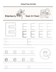 Printable Alphabet Tracing Worksheets A to Z – Uppercase and Lowercase Letter Practice Pages for Preschool and Kindergarten Learning. Dot to Dot Number Tracing Sheets for Kids.