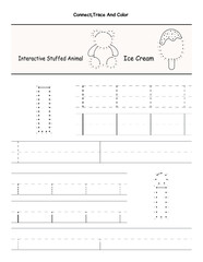 Printable Alphabet Tracing Worksheets A to Z – Uppercase and Lowercase Letter Practice Pages for Preschool and Kindergarten Learning. Dot to Dot Number Tracing Sheets for Kids.