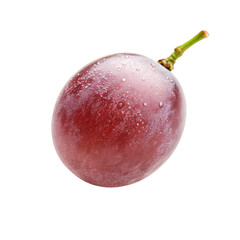 Grape, similar purple fruit with moisture, slightly different positioning, natural vine fruit appearance, isolated on a transparent background