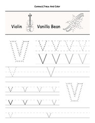 Printable Alphabet Tracing Worksheets A to Z – Uppercase and Lowercase Letter Practice Pages for Preschool and Kindergarten Learning. Dot to Dot Number Tracing Sheets for Kids.