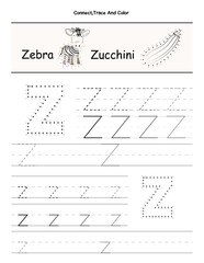 Printable Alphabet Tracing Worksheets A to Z – Uppercase and Lowercase Letter Practice Pages for Preschool and Kindergarten Learning. Dot to Dot Number Tracing Sheets for Kids.