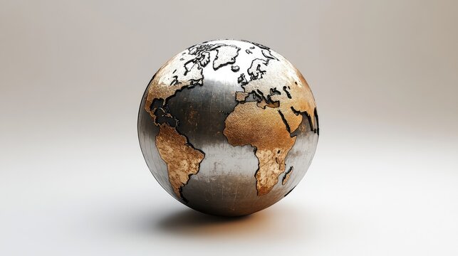 crust layering globe