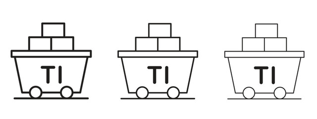 Raw material icon. Simple element illustration. Can be used for web and mobile.