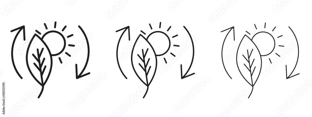 Canvas Prints photosynthesis icon. simple element illustration. can be used for web and mobile.