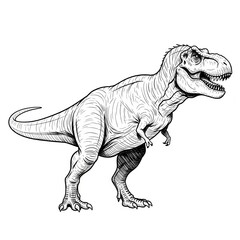 illustration of t-rex