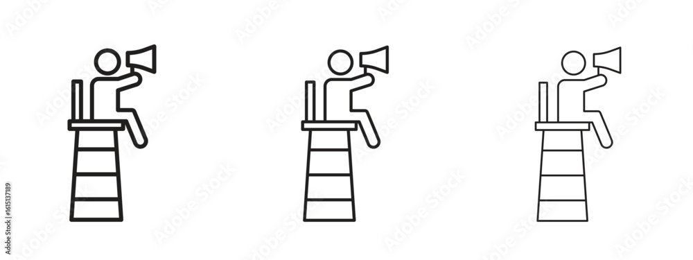 Wall mural lifeguard icon. simple element illustration. can be used for web and mobile.