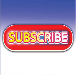 Subscribe Button Text Effect