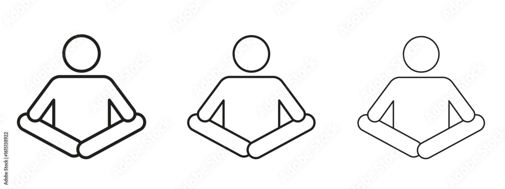 Wall mural guru icon. simple element illustration. can be used for web and mobile.