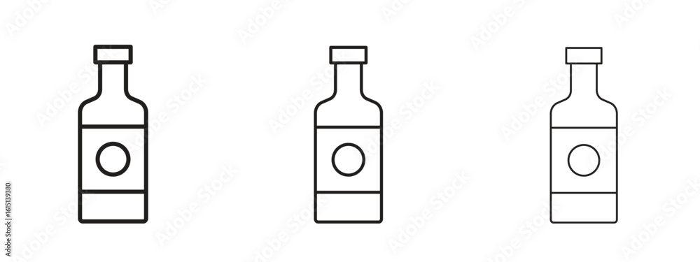 Wall mural gin icon. simple element illustration. can be used for web and mobile.