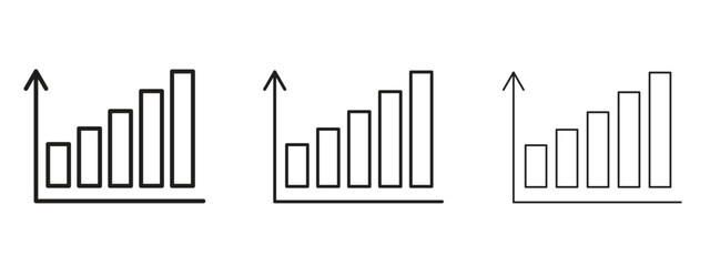 Bar diagram icon. Simple element illustration. Can be used for web and mobile.