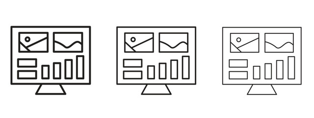 Admin panel icon. Simple element illustration. Can be used for web and mobile.