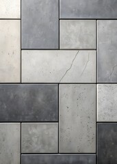 Seamless Concrete-Look Tile Texture – Grey and Charcoal Industrial Surface with Subtle Cracks

