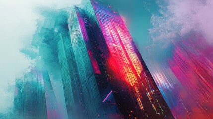 construction bouncing skyscraper