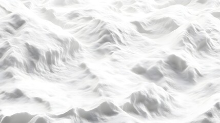 Obraz premium 3D render of a vast, textured mountain range with undulating peaks and valleys.