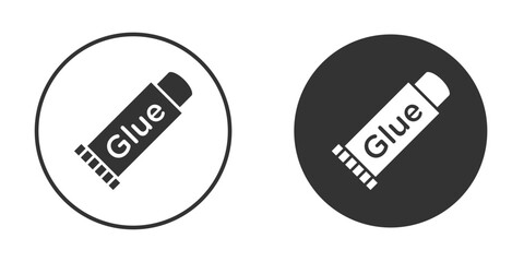 Glue stick icon, symbol, Vector pictogram. Simple element illustration.