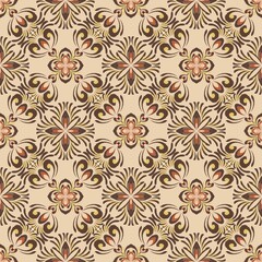 Fototapeta premium seamless floral pattern