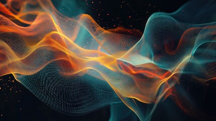 Fototapeta premium algorithm dissolving graph