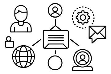 business icons set