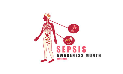 Sepsis Awareness Month. Sepsis Concept Background.