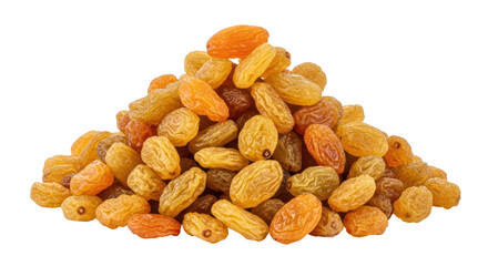 Isolated Pile of Raisins