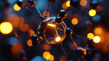 chemiluminescence lighting up molecule