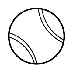 tennis ball icon