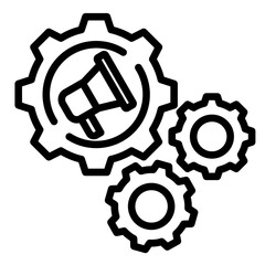 Personalization Engine  Icon Element For Design
