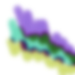 Abstract blurred colorful lines, creating a soft and dreamy aesthetic. These lines seamlessly blend, forming a harmonious composition of colors