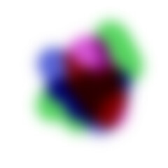 Abstract multicolored blurred background. A fusion of vibrant hues creating a soft, dreamy effect. Perfect for adding visual interest to any design