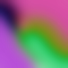Abstract gradient background with colorful blend of violet, green, yellow and pink, creating a vibrant, and visually appealing backdrop.