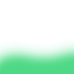 A gradient of green hues at the bottom fading to white
