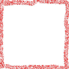 Obraz premium A decorative red border with a blank space in the middle, perfect for adding text or images