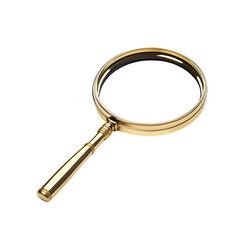 Professional Magnifying Glass Search Tool for Close-Up Investigation