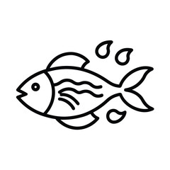aquatic life in home decor vector art