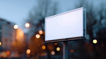 Modern mockup of urban billboard with clean layout perfect for promotional campaigns