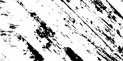 Vector grunge brush strokes texture rough black scratches for wallpaper, A bold grunge texture with deep black brushstrokes on a white canvas