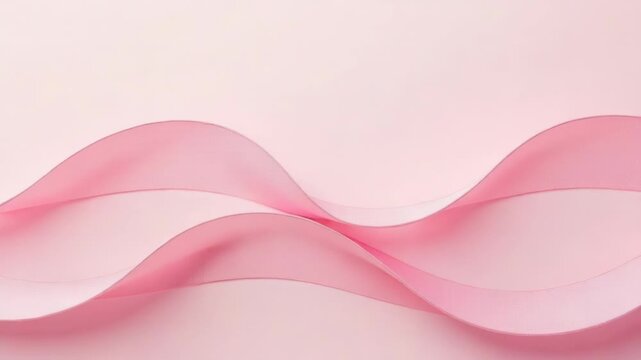 A pair of scissors sitting on top of a pink ribbon, often used as a symbol of creativity and craftsmanship