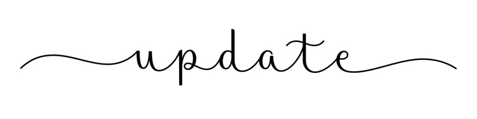 UPDATE black vector brush calligraphy banner with swashes