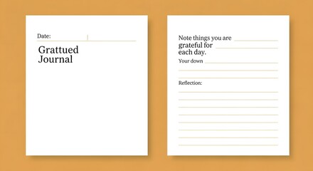 Gratitude Journal for Daily Reflection