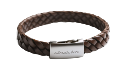 Personalized Leather Wristband