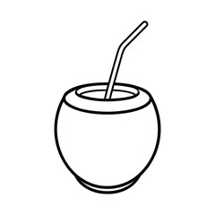 south american mate drink clipart