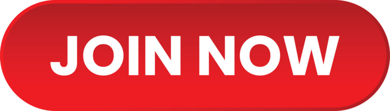 Join now button design vector graphic call to action element